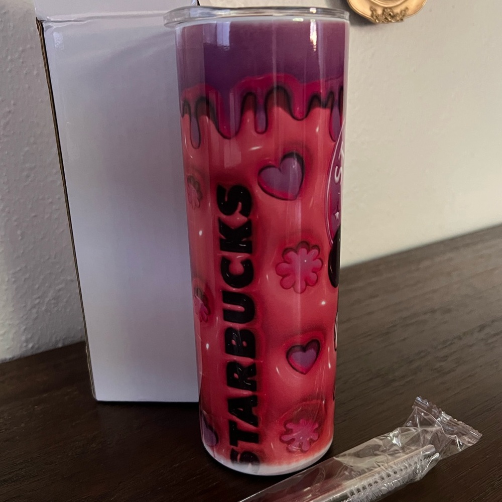 NEW Starbucks Pink Minnie Mouse Tumbler - Picture 2 of 3